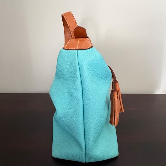 Dooney & Bourke Patterson Paige Sac Hobo Shoulder Bag Calypso Turquoise - Picture 5 of 16